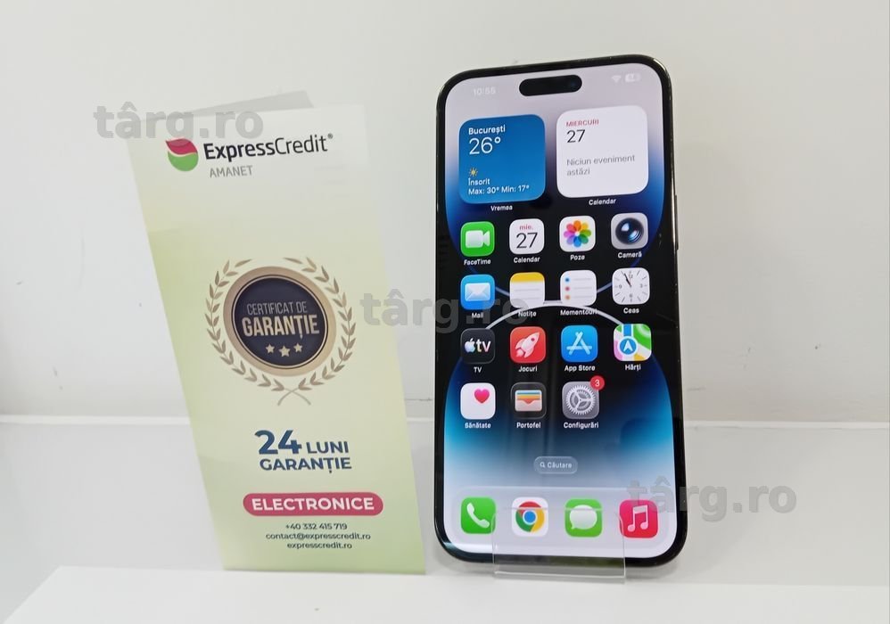 Iphone 14 Pro Max 128Gb (AG20 Dancu b 30136) Garanție 2 ani