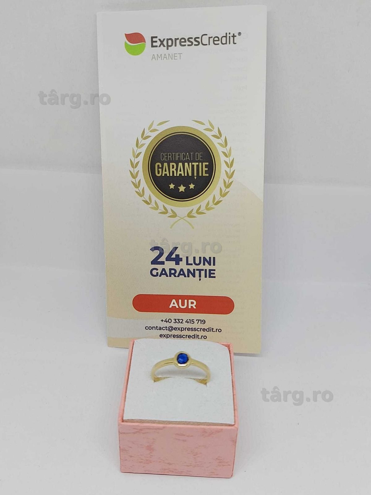 Inel aur 14k 2.01gr [35175.2/30 Pacurari 2] Garantie 2 ani! 2
