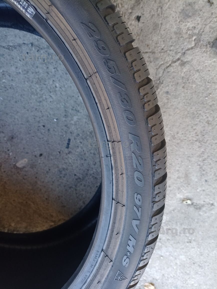 4 anvelope de iarna Pirelli 2x295/30 R20 dot3519 2x245/35 R20 dot 3619 4