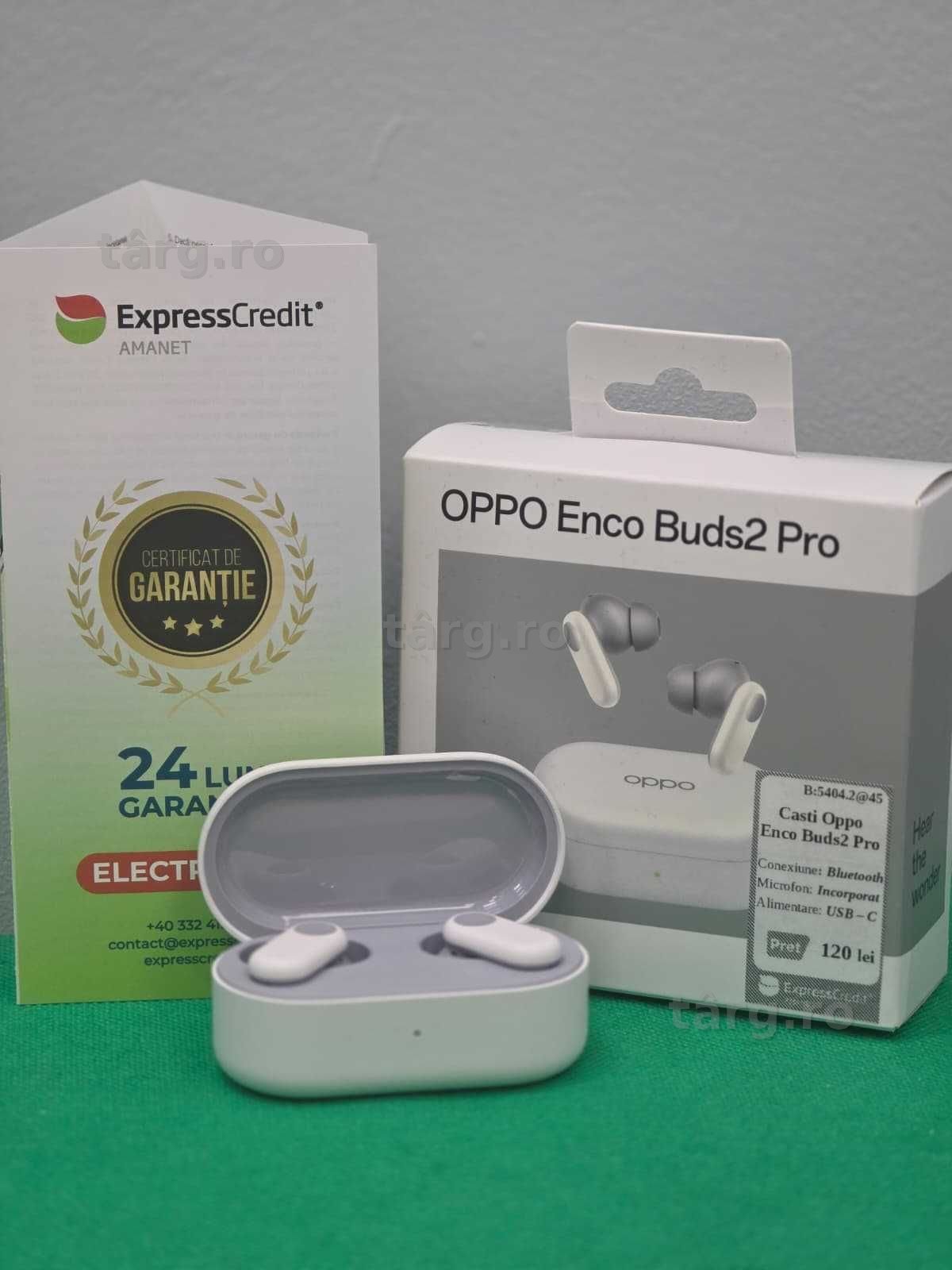 Casti Oppo Enco Buds2 Pro [Ag45 Bacau1 B.5404.2] - Garantie 2 ani