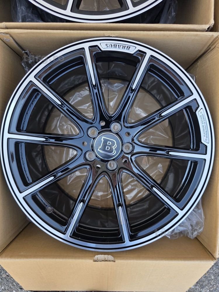 Jante noi Mercedes model Brabus R19 in doua latimi
