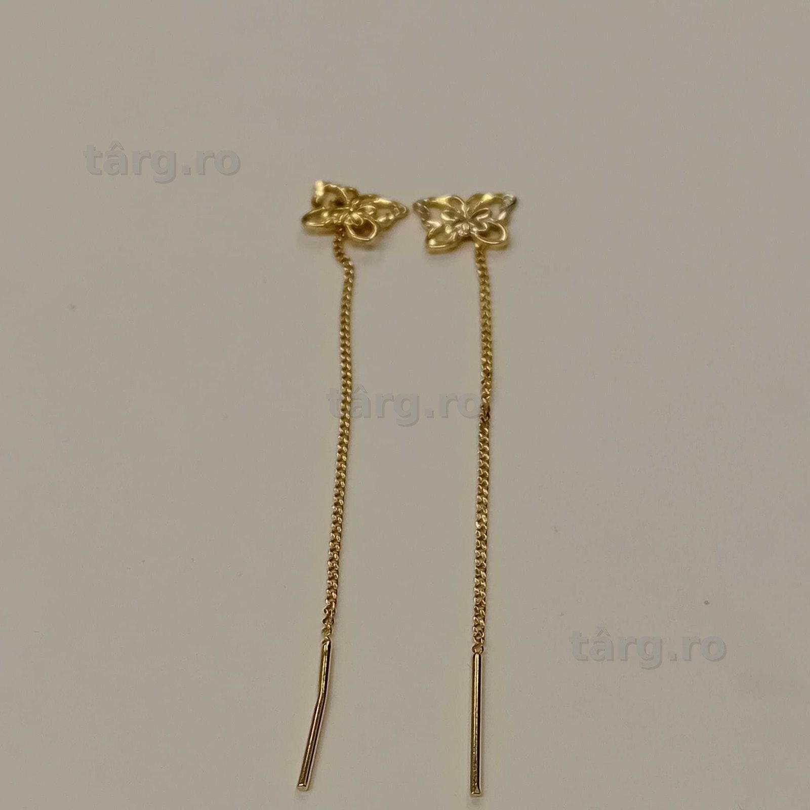 Cercei Aur 14k 0.94g (ag49 Esplanada b.8914) 2 ani garantie 3