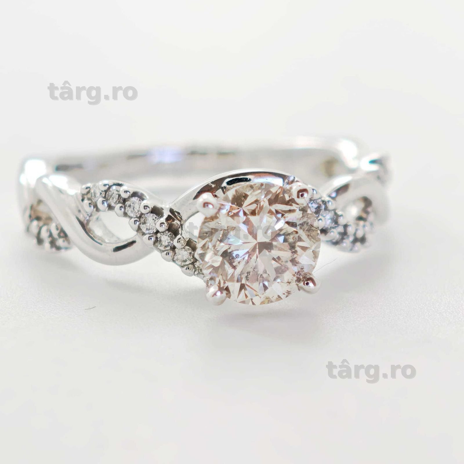 Inel 14k diamante naturale 1.13ct