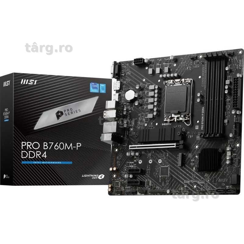 Placa de baza MSI PRO B760M-P DDR4