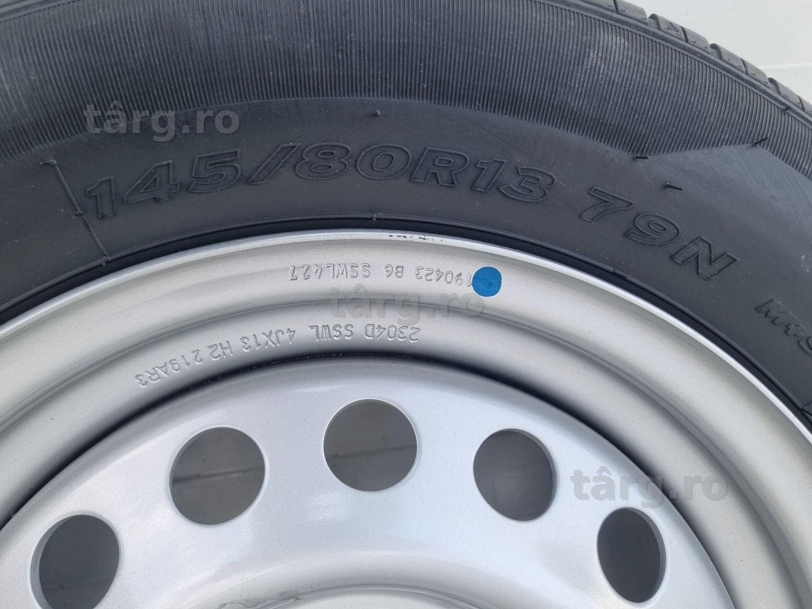Roata 145/80 R13 79N, Anvelopa Security M+S pe Janta 4Jx13 2