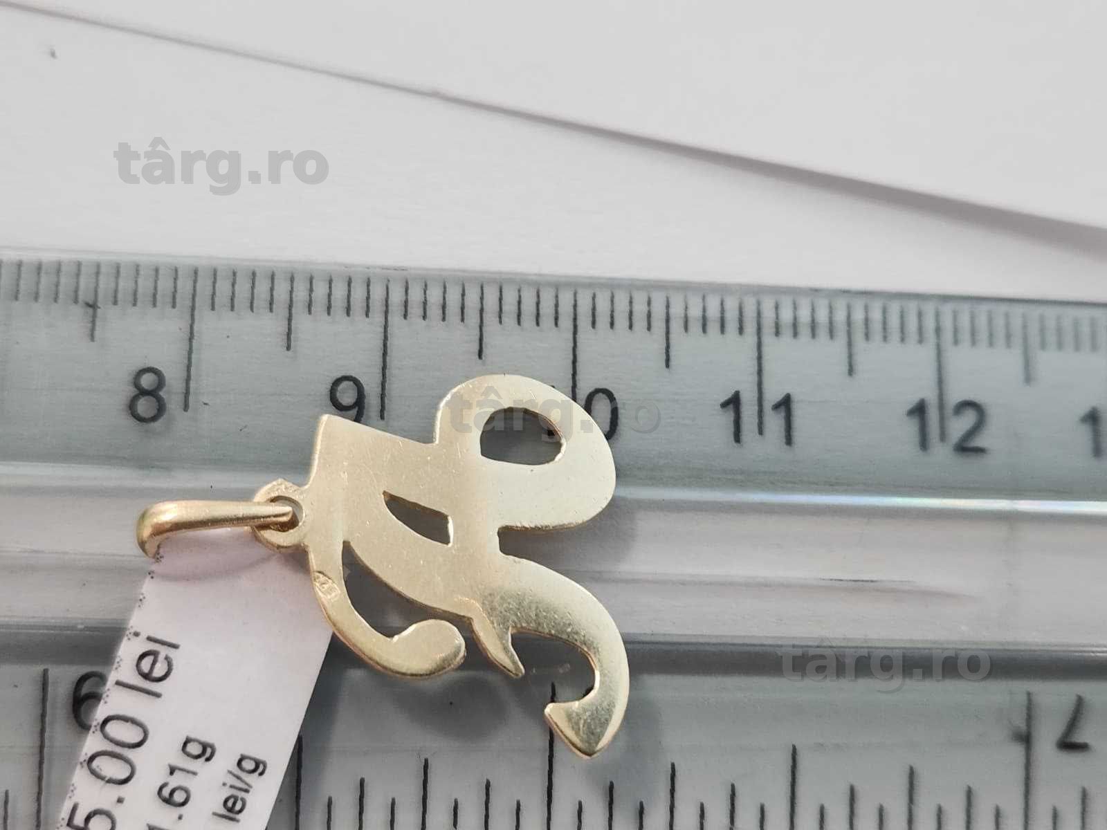 Pandantiv aur, 14k, 1.61g (b 68703.1 Ag2 Tudor) 2