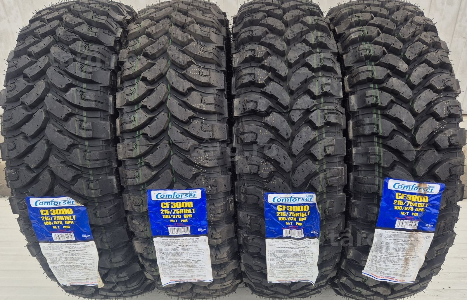 215/75 R15, 100/97Q, COMFORSER CF3000, Anvelope Mud Terrain M+S