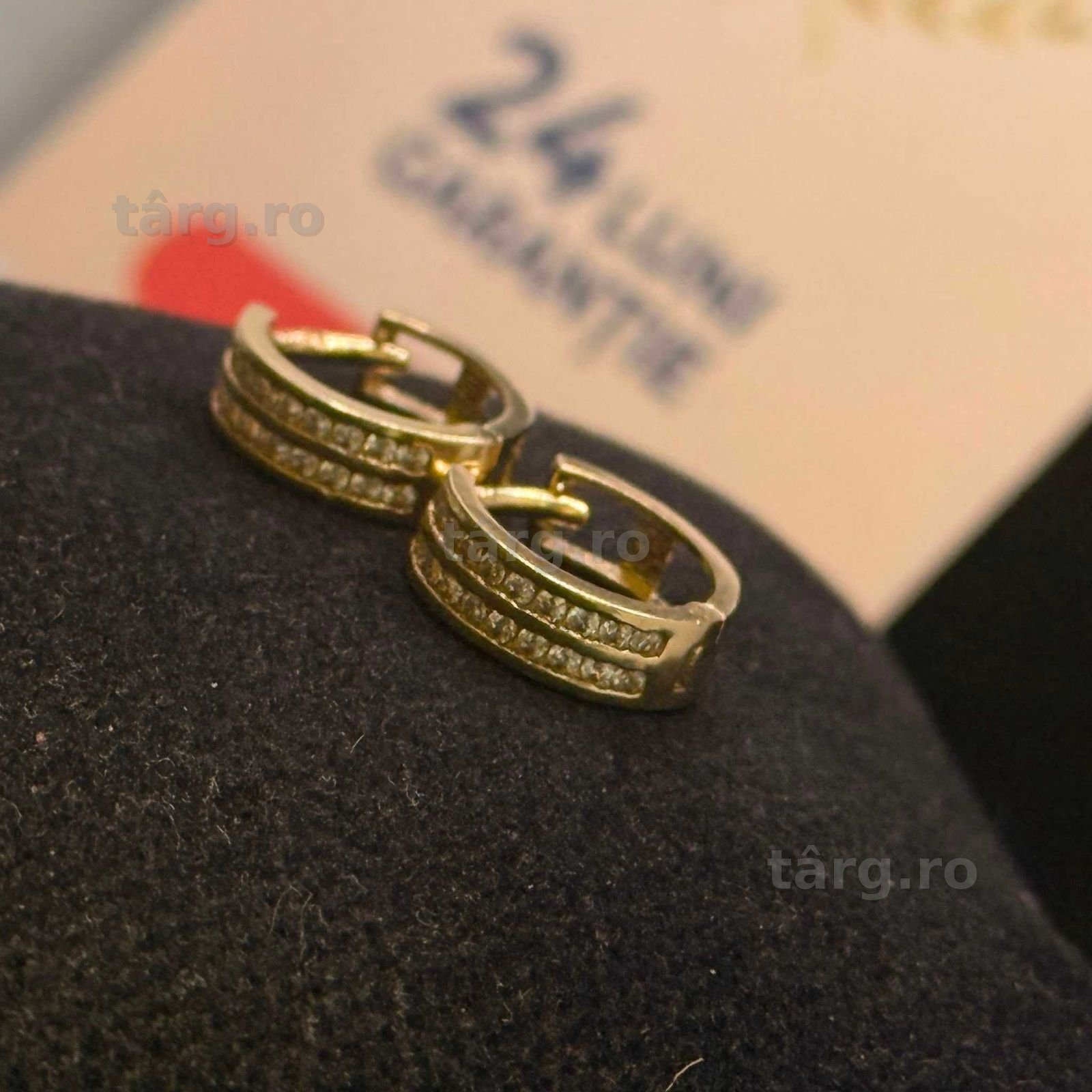Cercei aur 14K 2.84g (AG15 Gara 1 B34065.2) Garantie 2 ani! 4