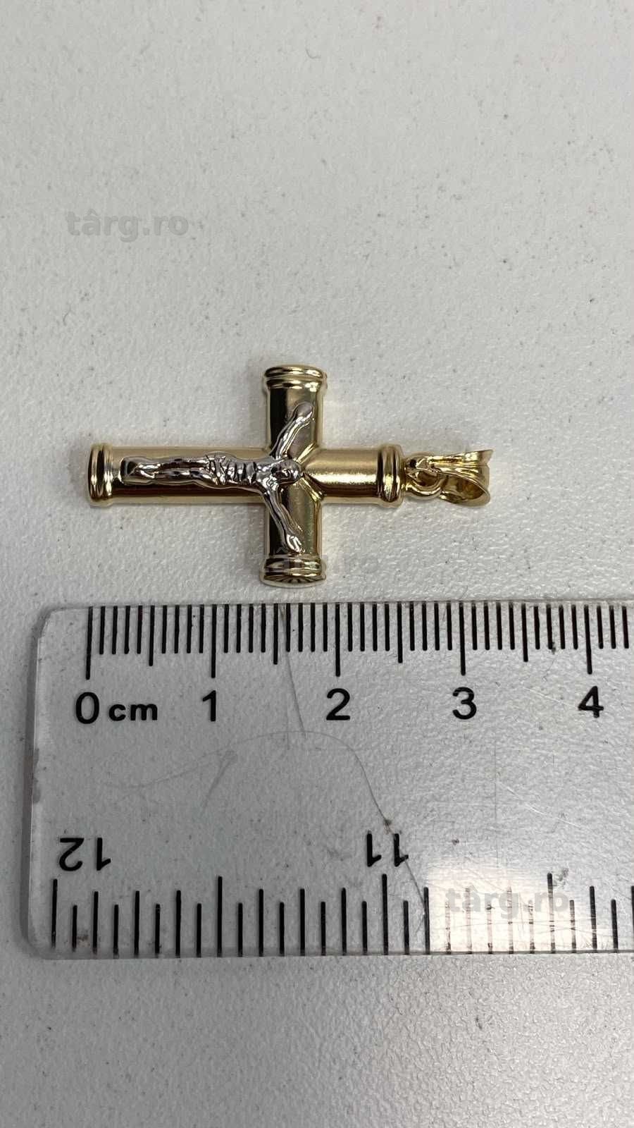 (AG13) Medalion aur 14K 2.07g (b.56186.1) Garantie 2 ani! 3