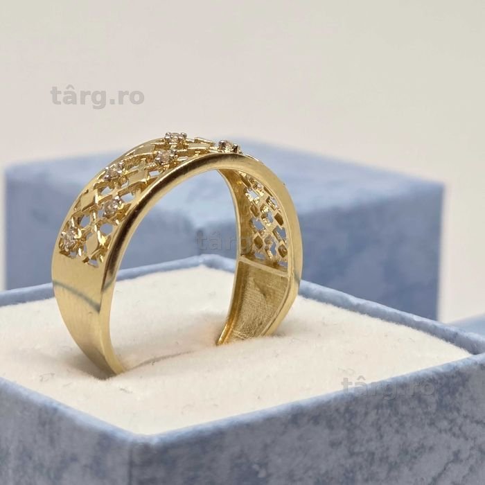 Inel Aur 14K 2.89g (Ag 1 Alexandru B54362.19) Garantie 2 Ani! 3