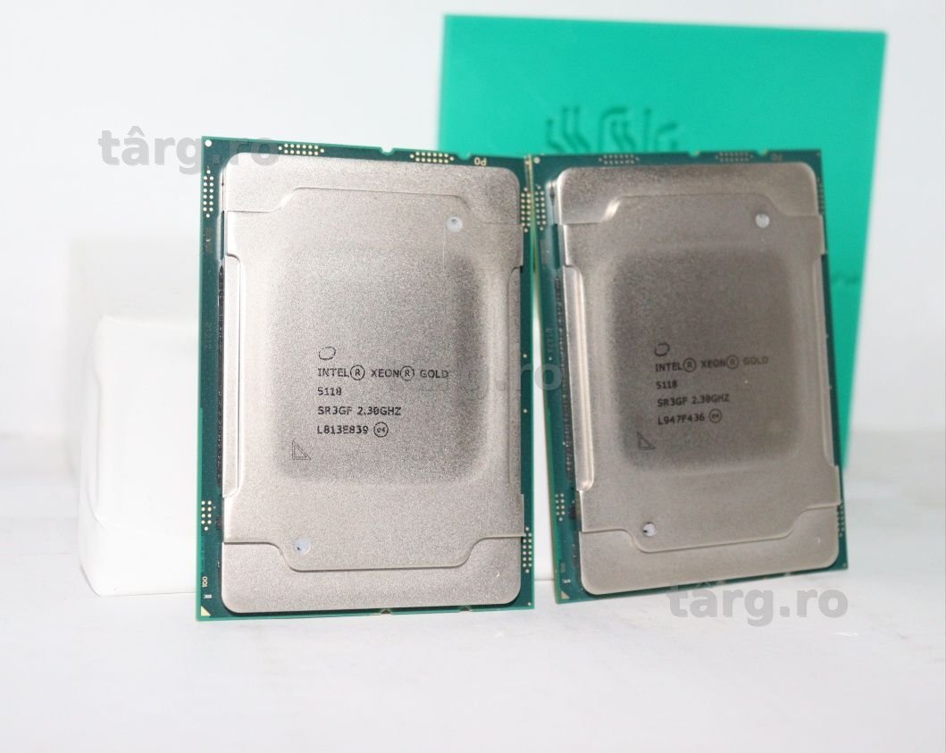 2 x Procesor Intel Xeon Gold 5118 12C/24Th 2.3/3.2GHz 105W LGA3647