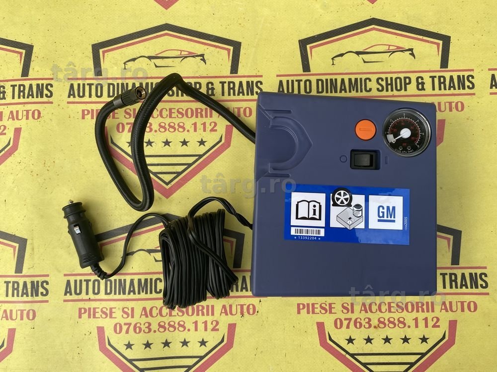 Compresor auto umflat roti original Opel GM 12V 10A