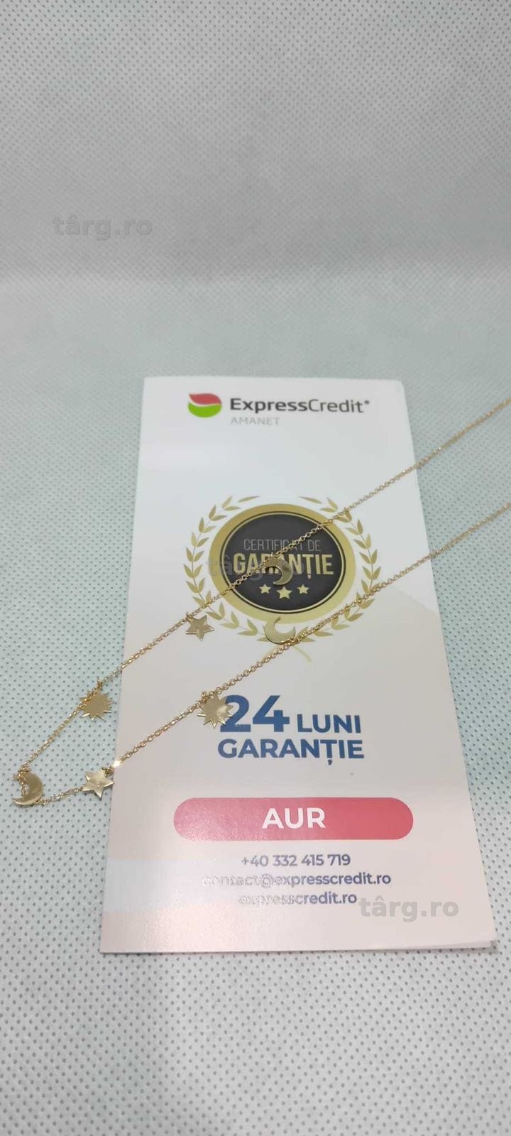 Lant Aur 14K (Ag18 Tutora b.28437) Garantie 2 ani!