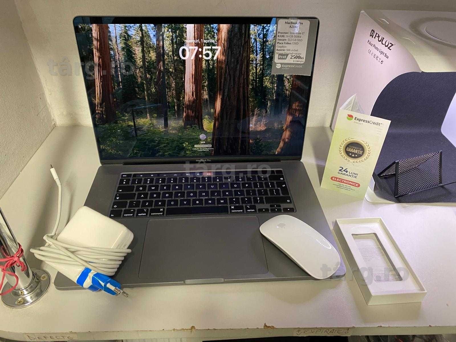 MacBOOK A2141 (AG15 Gara 1 B33805) Garantie 2 ani