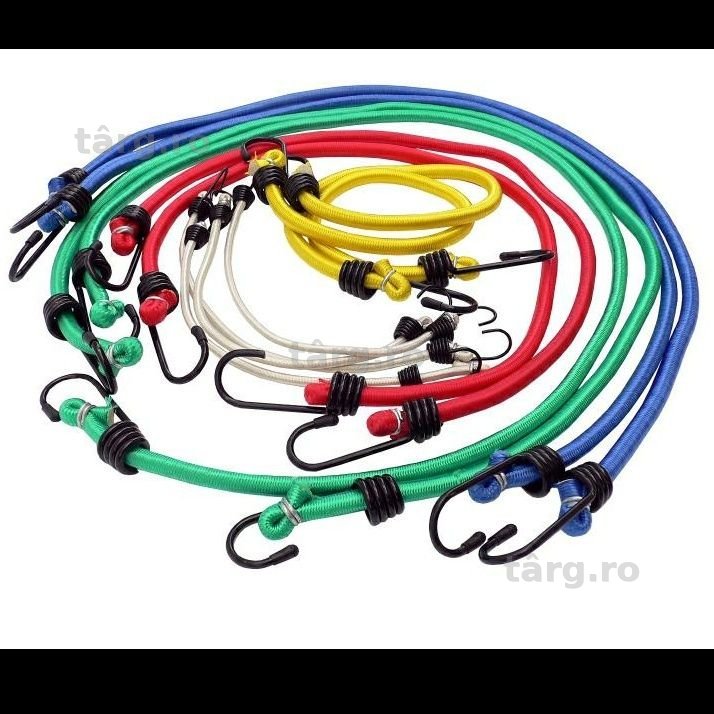 Set 12 extensoare din elastic dimensiuni diferite