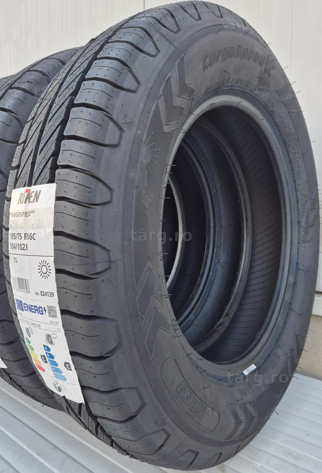 185/75 R16C, 104R,RIKEN (By Michelin) CargoSpeedEvo, Anvelope vara M+S 3