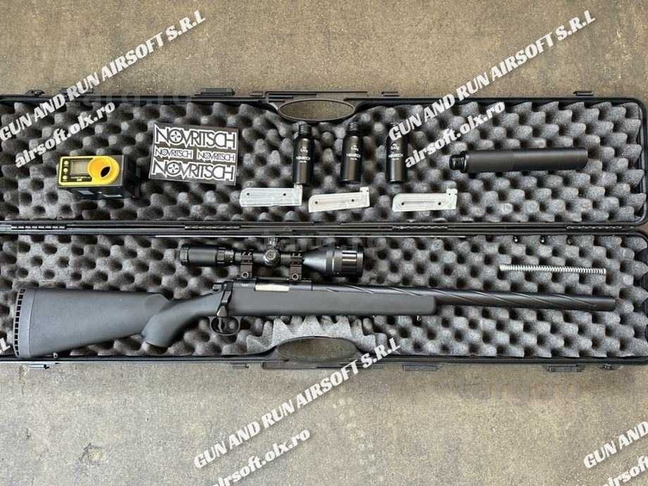 Pusca NOUA ~5.5 JOULI~ AWP CU AER COMPRIMAT!! / Ca Si De Vanatoare Arc