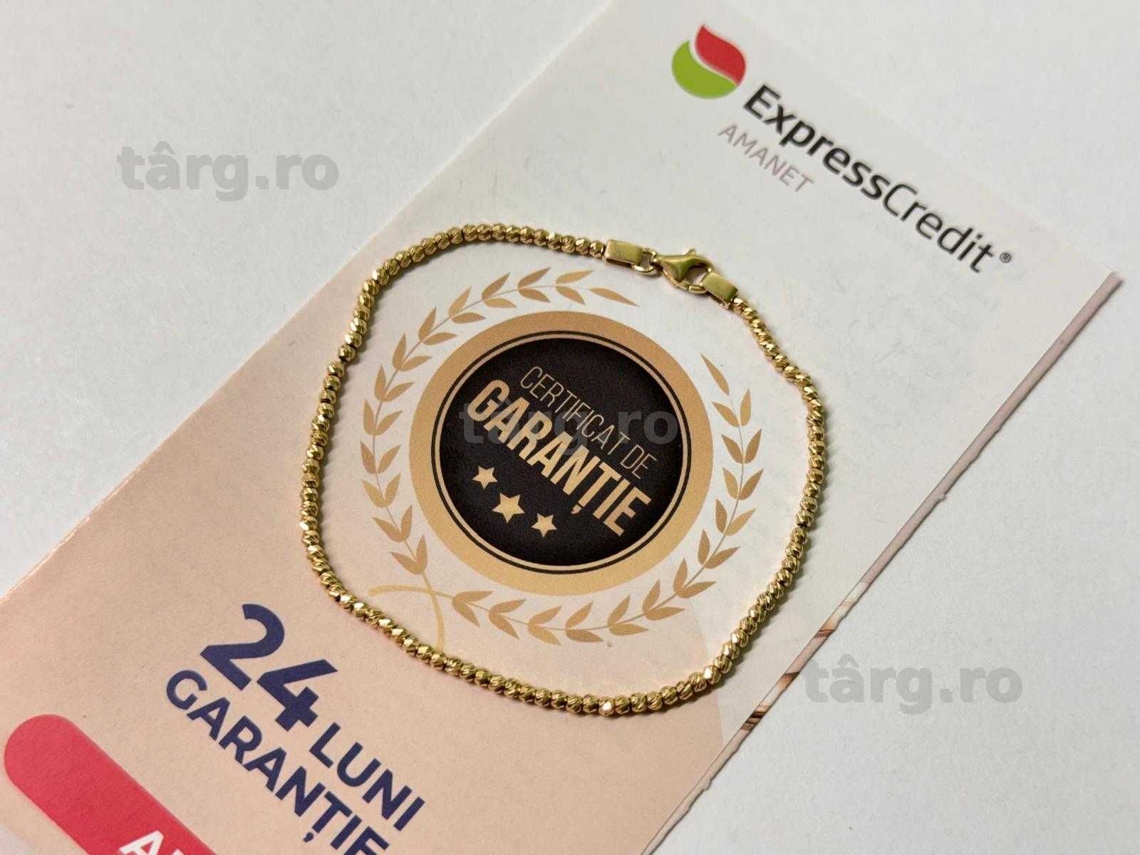 Bratara aur 14K 2.97g (B.61294.1 Tatarasi) Garantie 2 ani