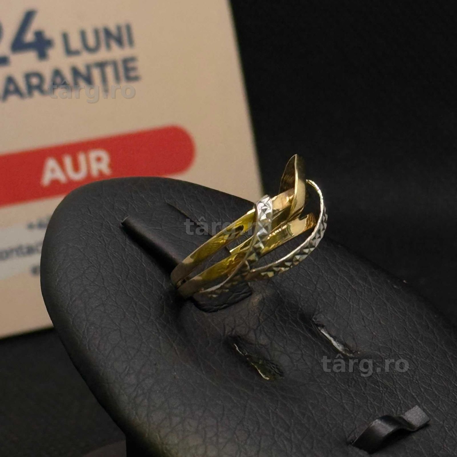 Inel aur 14K 2.34g (AG15 Gara 1 B34080.1) Garantie 2 ani! 3