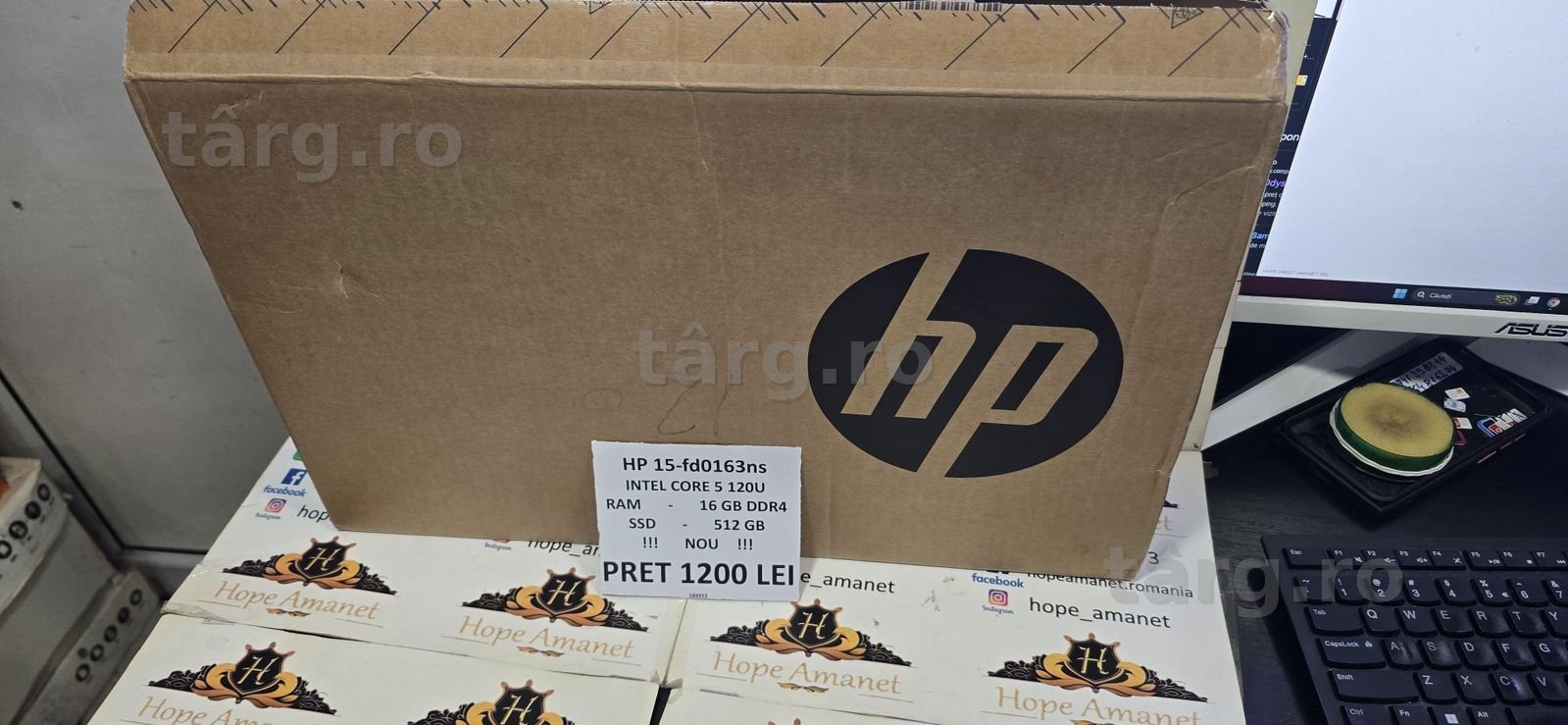 Hope Amanet P6 Laptop HP 15-fd0163ns NOU #189923