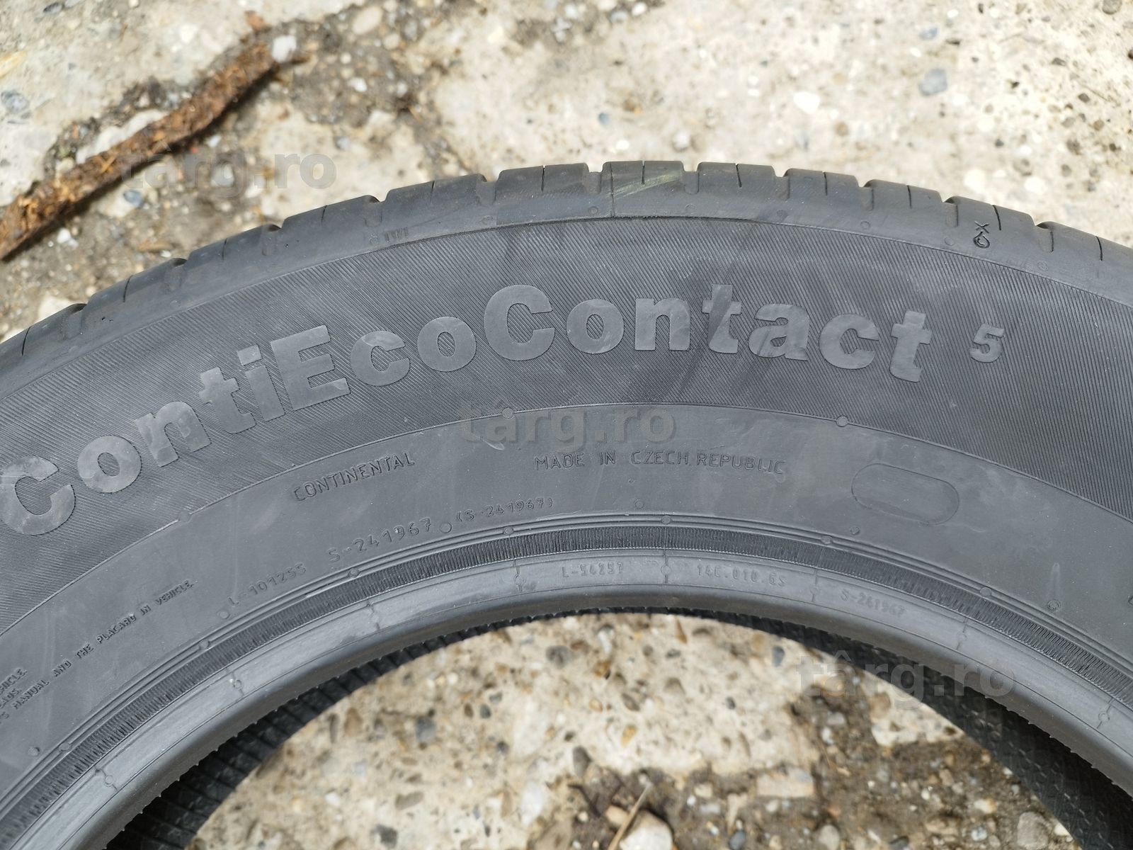4 anvelope de vară Continental ContiEcoContact5 215/65/17 5