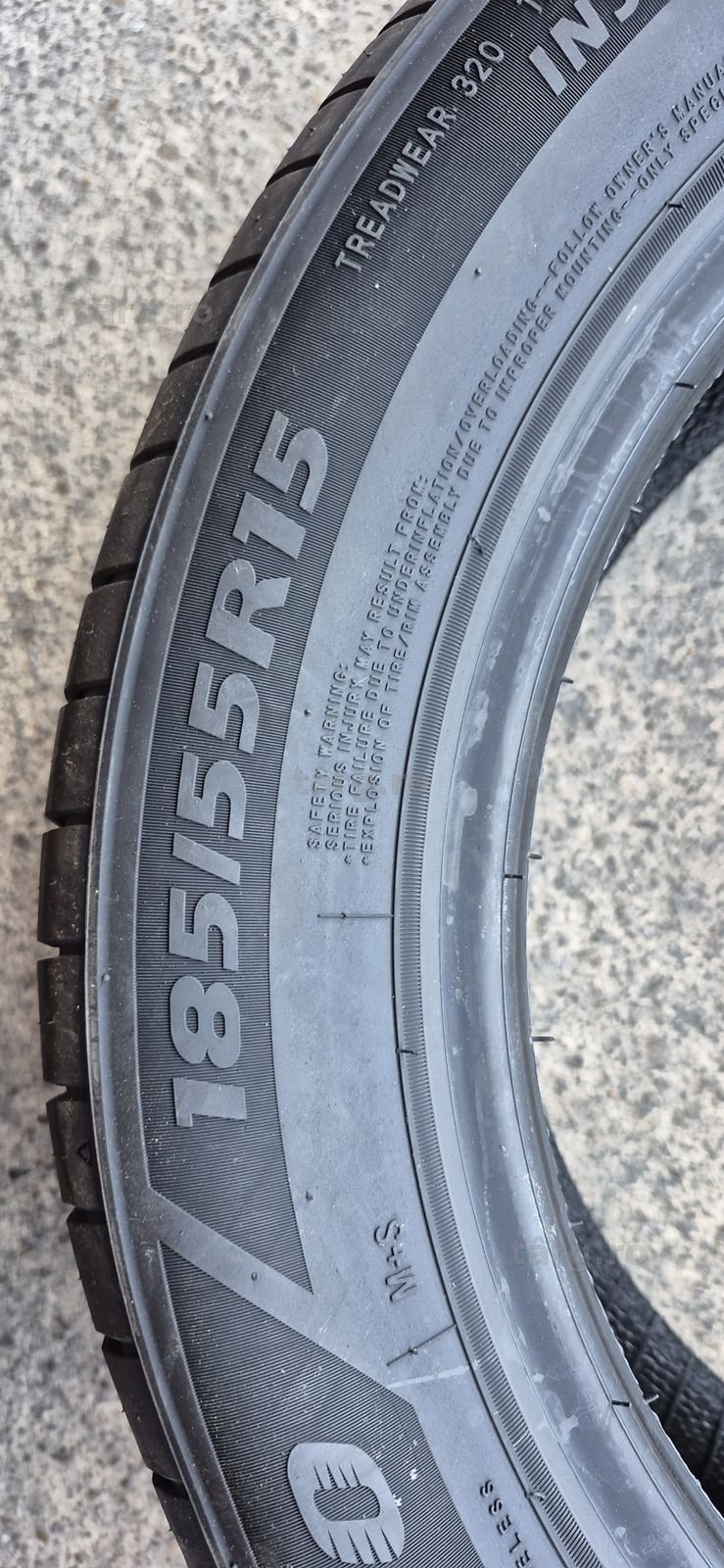 4 anvelope vara noi Tercelo 185/55/15,dot 2025.Pretul este pe bucata. 6
