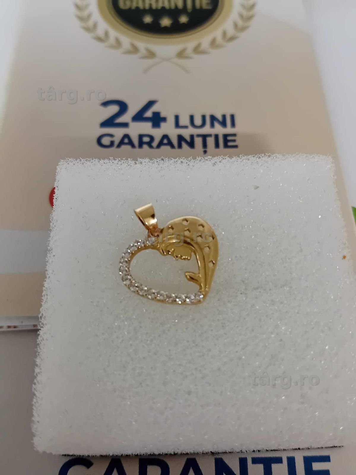 Pandant aur 18k [Tomesti-b:33301]-Garantie 2 ani!
