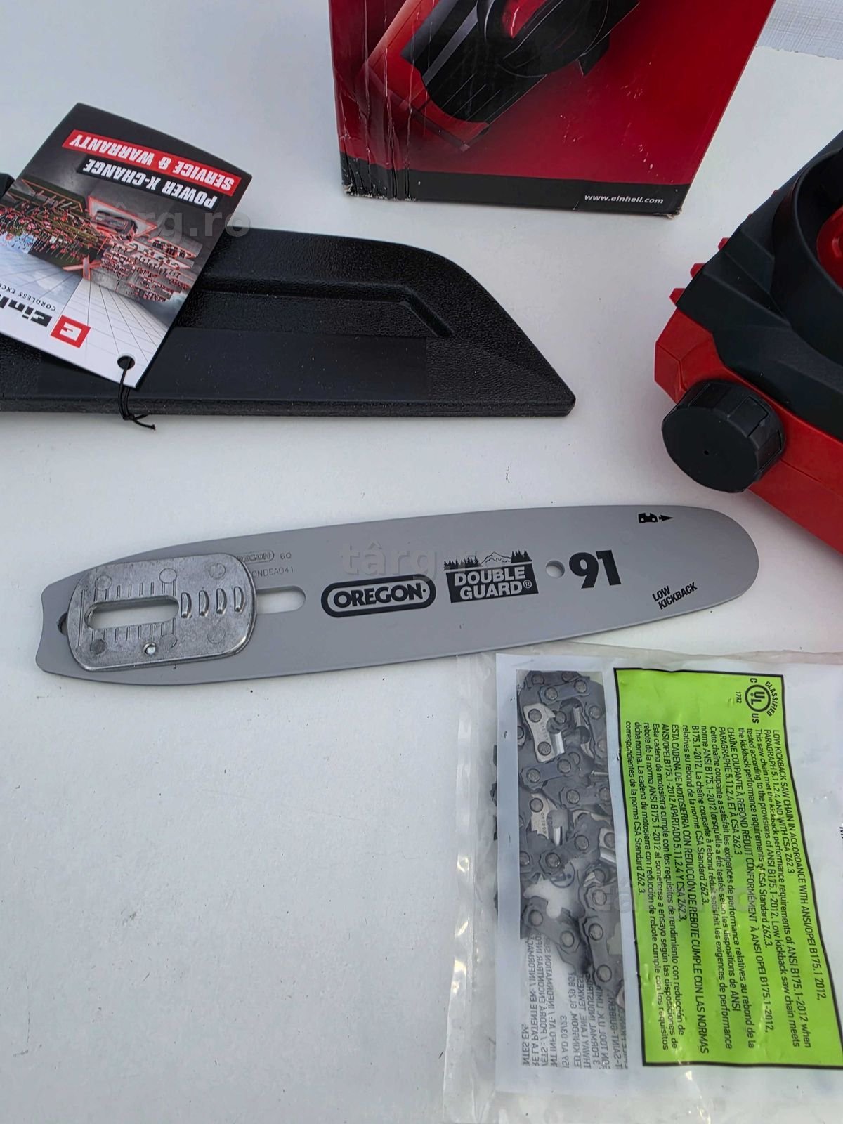 Atasament original Einhell pentru trimmer de gard viu (accesoriu potrivit pentru trimmere de gard viu telescopice fara cablu GE-HH 18/45 Li 3