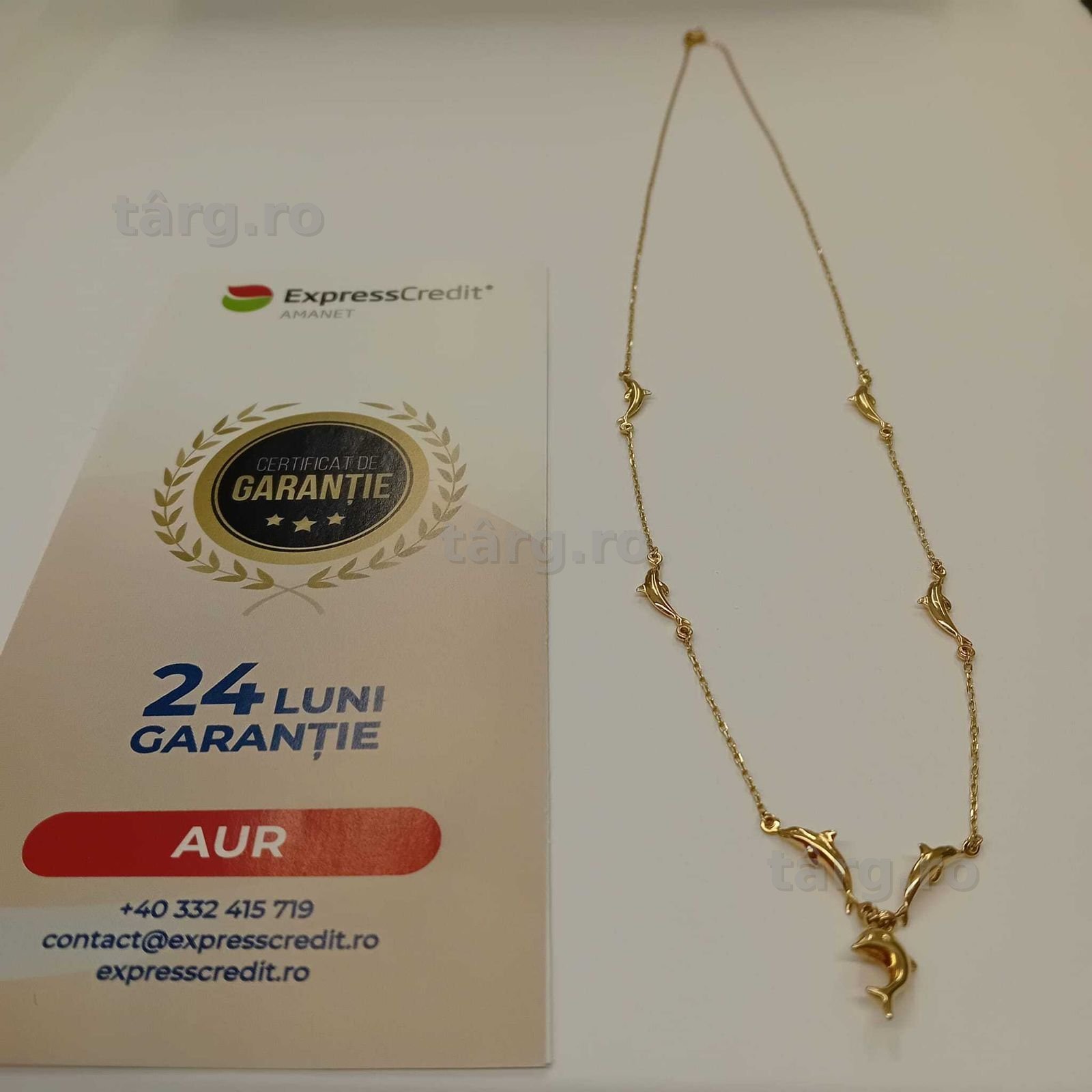Colier aur 14k (ag49 Esplanada b.8806)