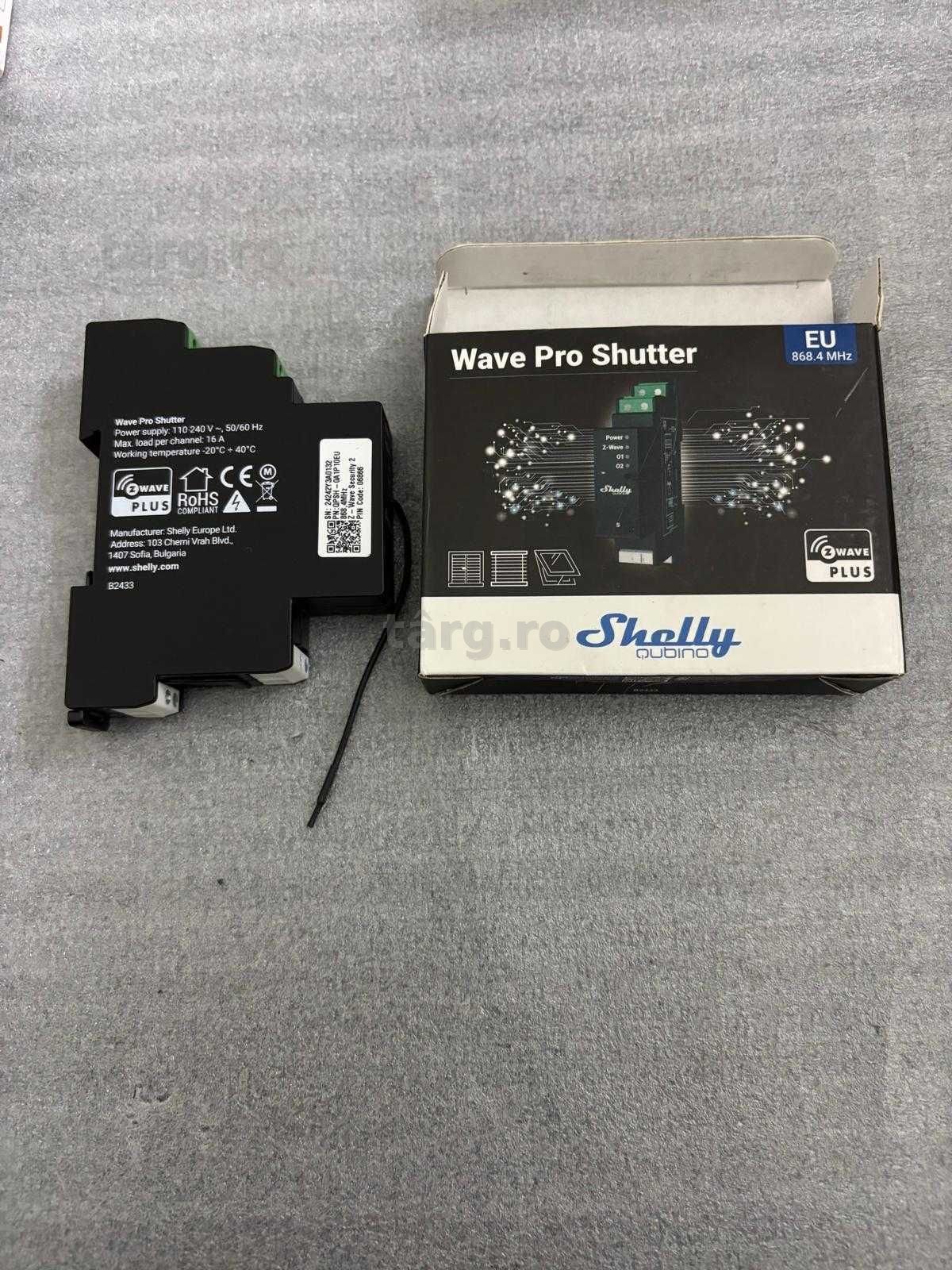 Shelly Qubino Wave Pro Shutter-  Z-Wave
