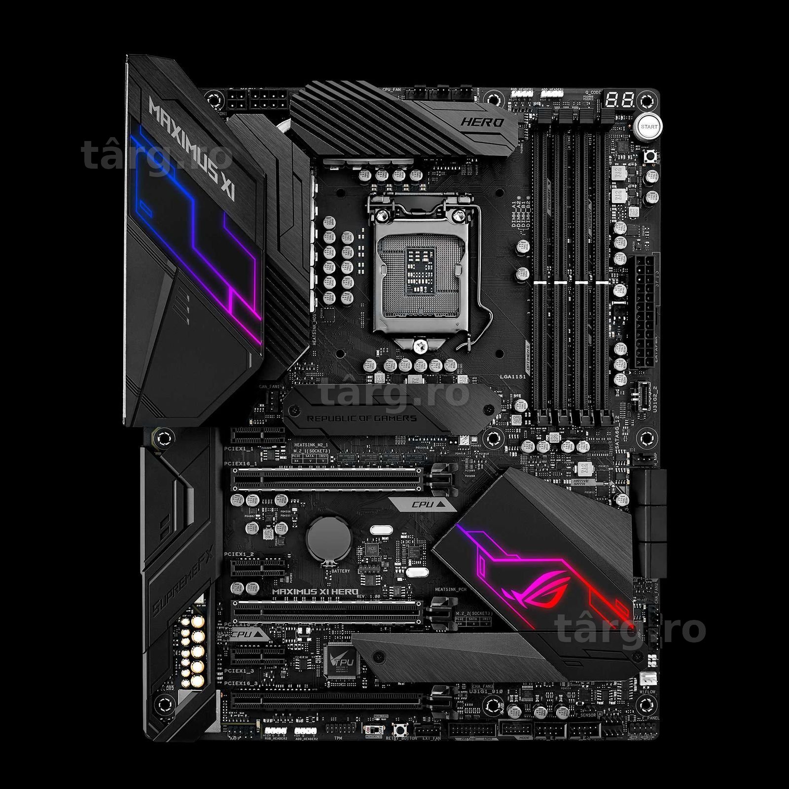 Placa de baza ASUS Z390 ROG MAXIMUS XI HERO , Socket 1151 v2