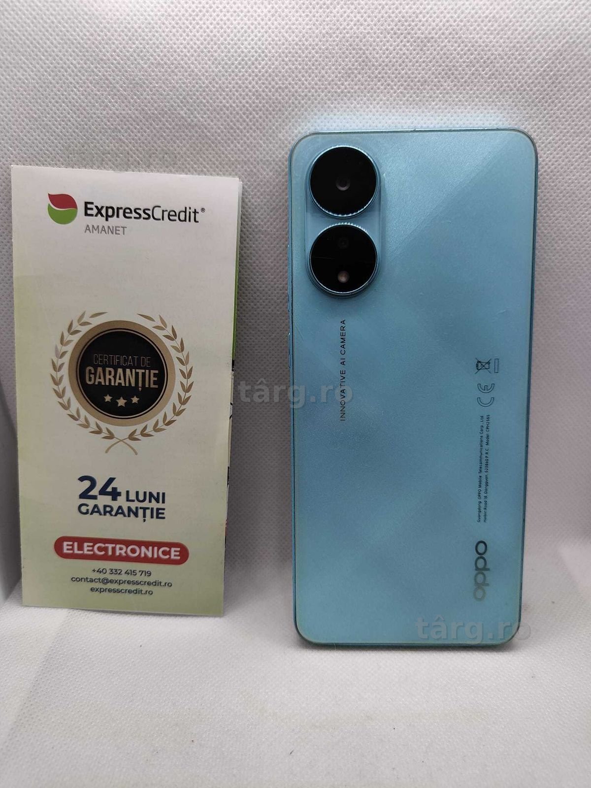 Oppo A78 (69560/10 Pacurari 1) Garantie 2 ani