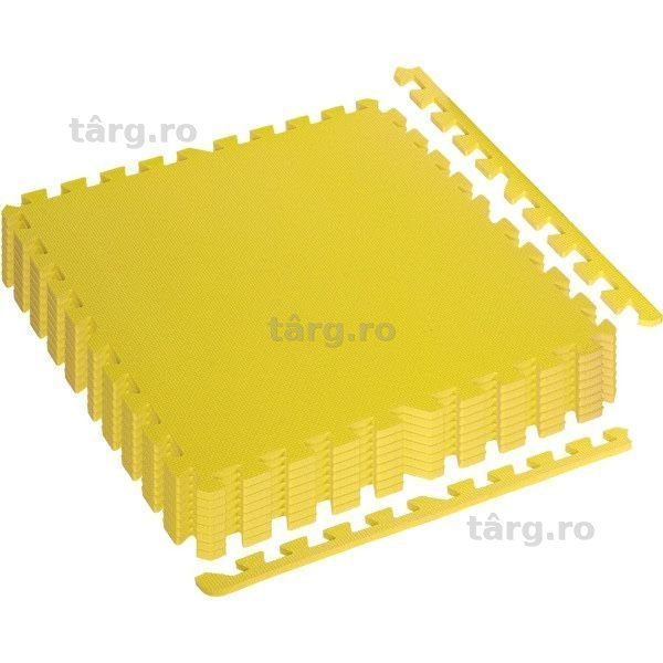 Saltea Tatami tip Puzzle, galben MOVIT - 8 bucati