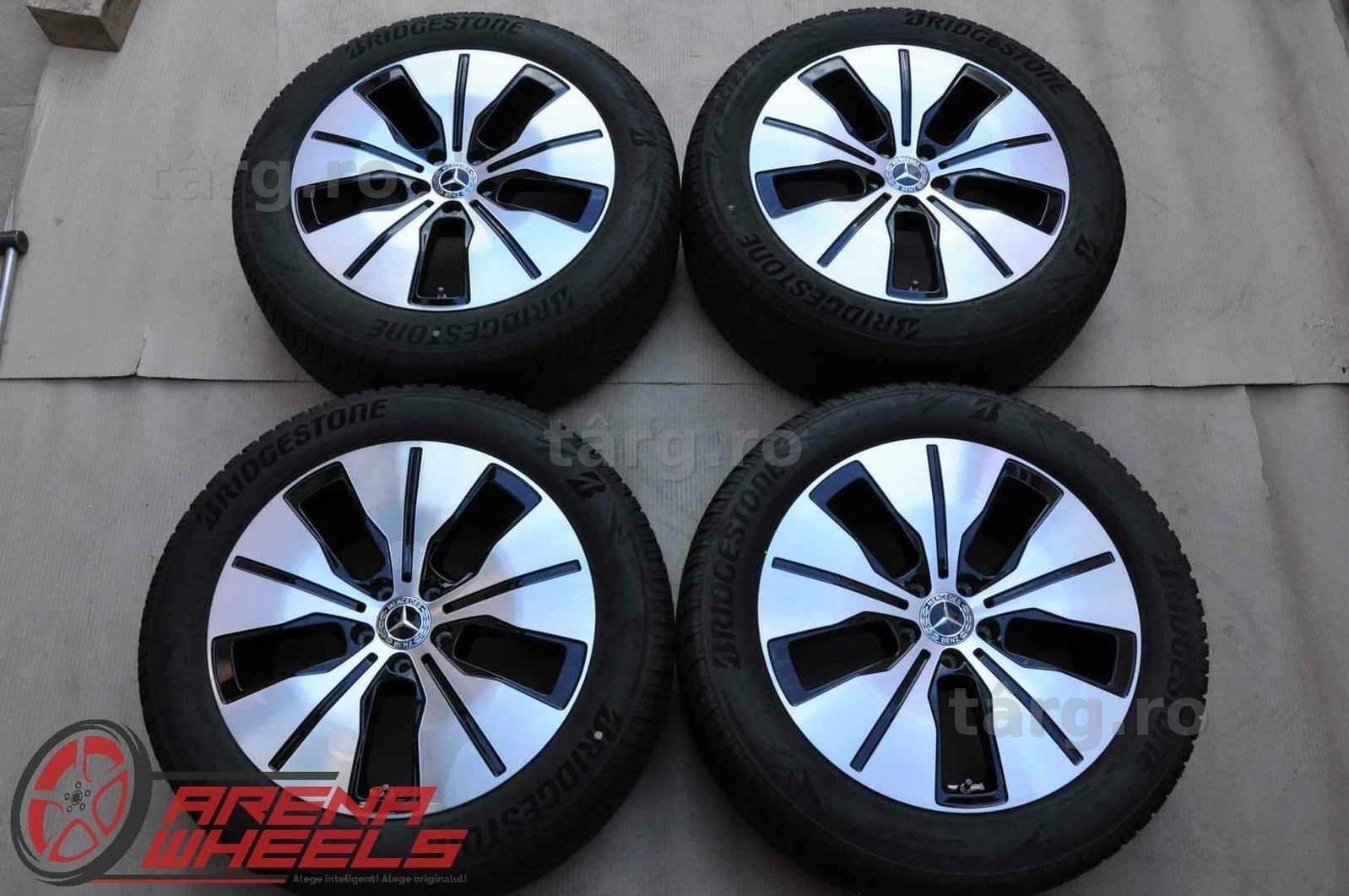 Roti Iarna 19 inch Originale Mercedes EQC N293 Bridgestone 235/55 R19