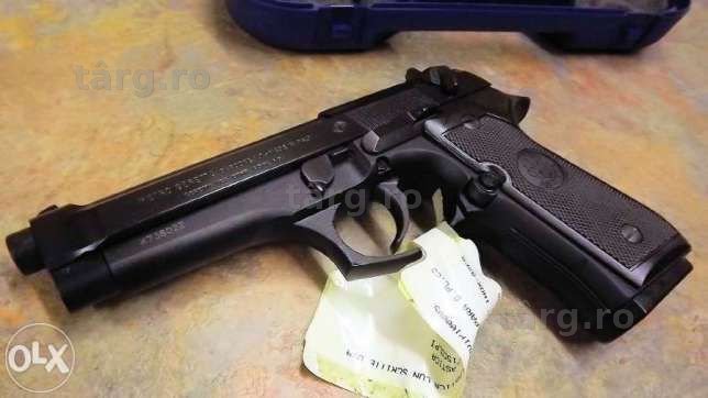 Pistol PUTERNIC (F. RAR) AUTOMATIC cu aer comprimat Airsoft +Bonus Co2