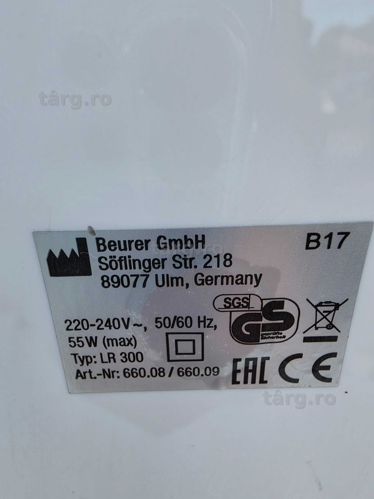 Purificator de aer Beurer LR300 3