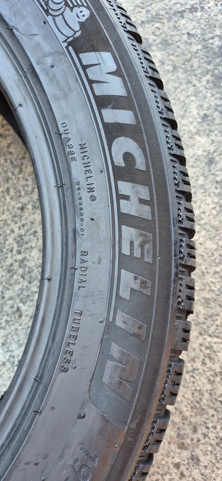 2 anvelope iarna ca noi Michelin 195/60/18,dot 2023.Pretul este pe bucata. 3