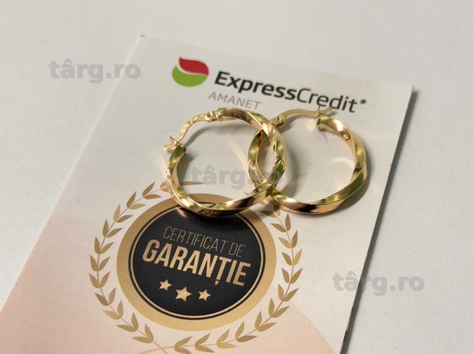 Cercei 14k 3.78g (B.60815-Tatarasi) Garantie 2 ani! 1890 lei 2
