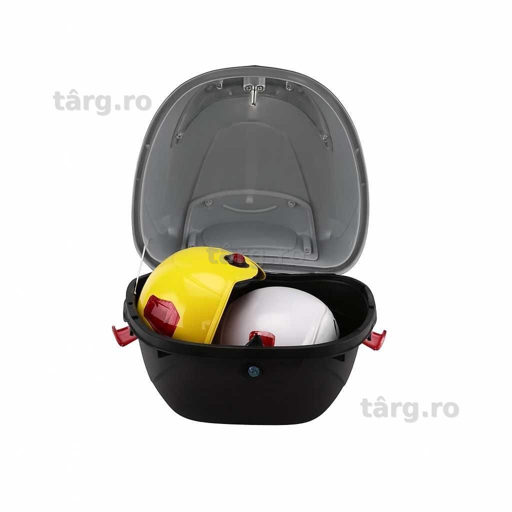 Cutie portbagaj moto/scuter, 41x38x28 cm, cu cheie și sistem antifurt 2