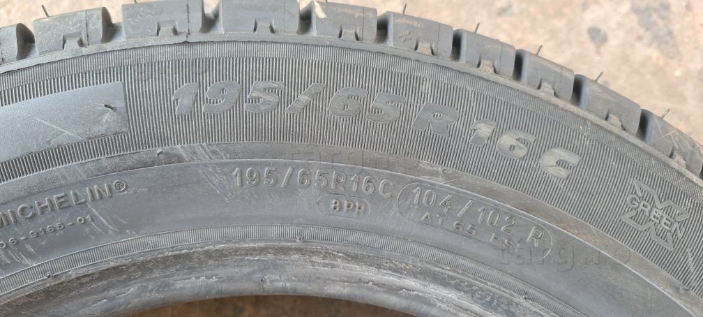4 anvelope vara Noi Michelin 195/65/16 C,dot 2024 6