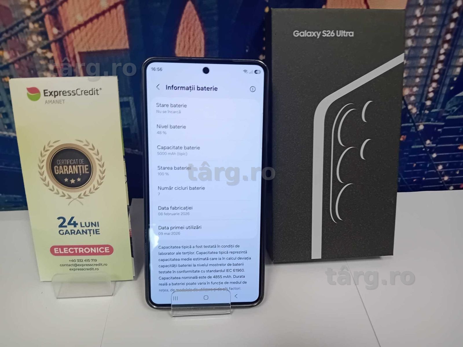 Samsung S26 Ultra (35164/30 Pacurari 2) Garantie 2 Ani!