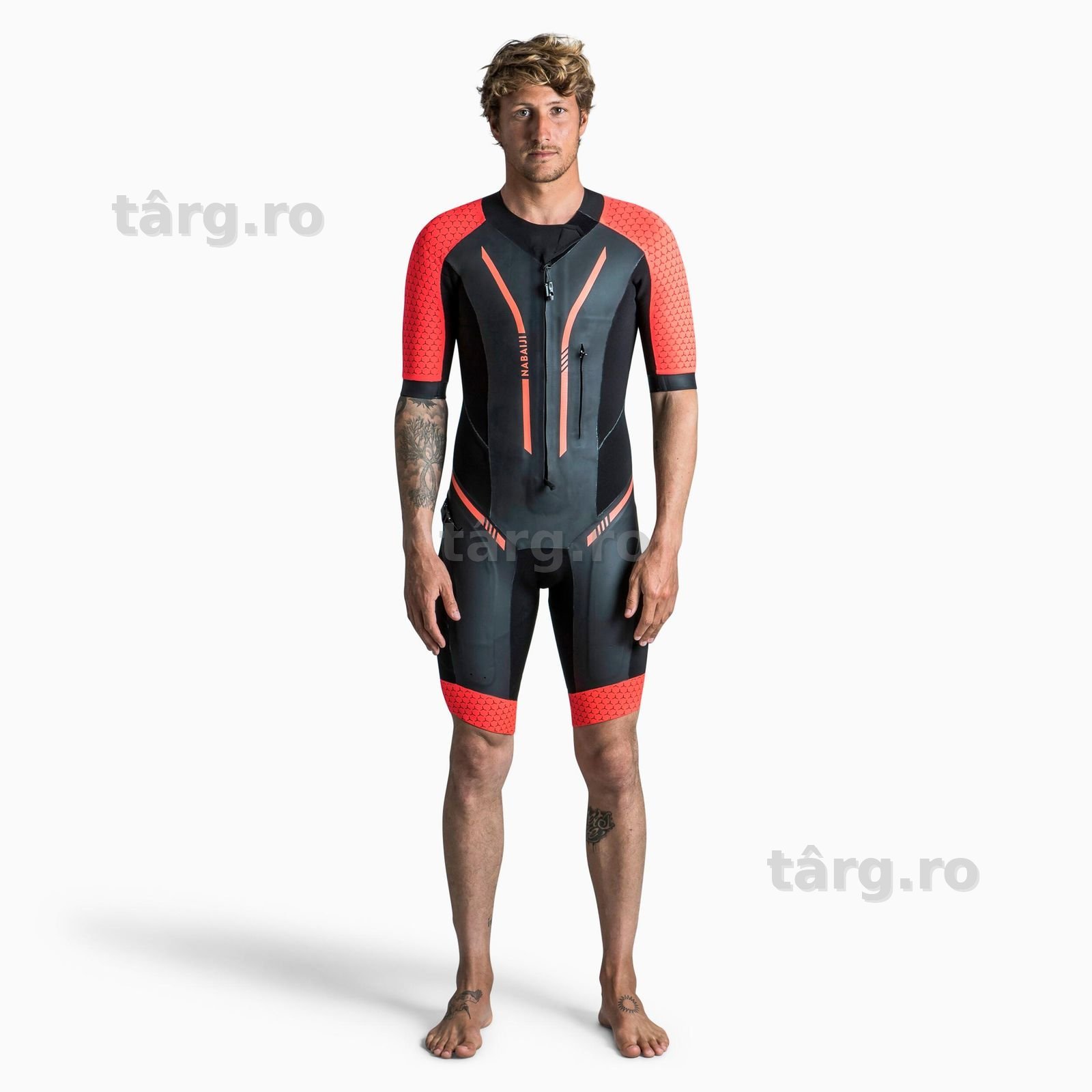 Combinezon Swimrun neopren 4/2 mm - 44 - produs resigilat Decathlon