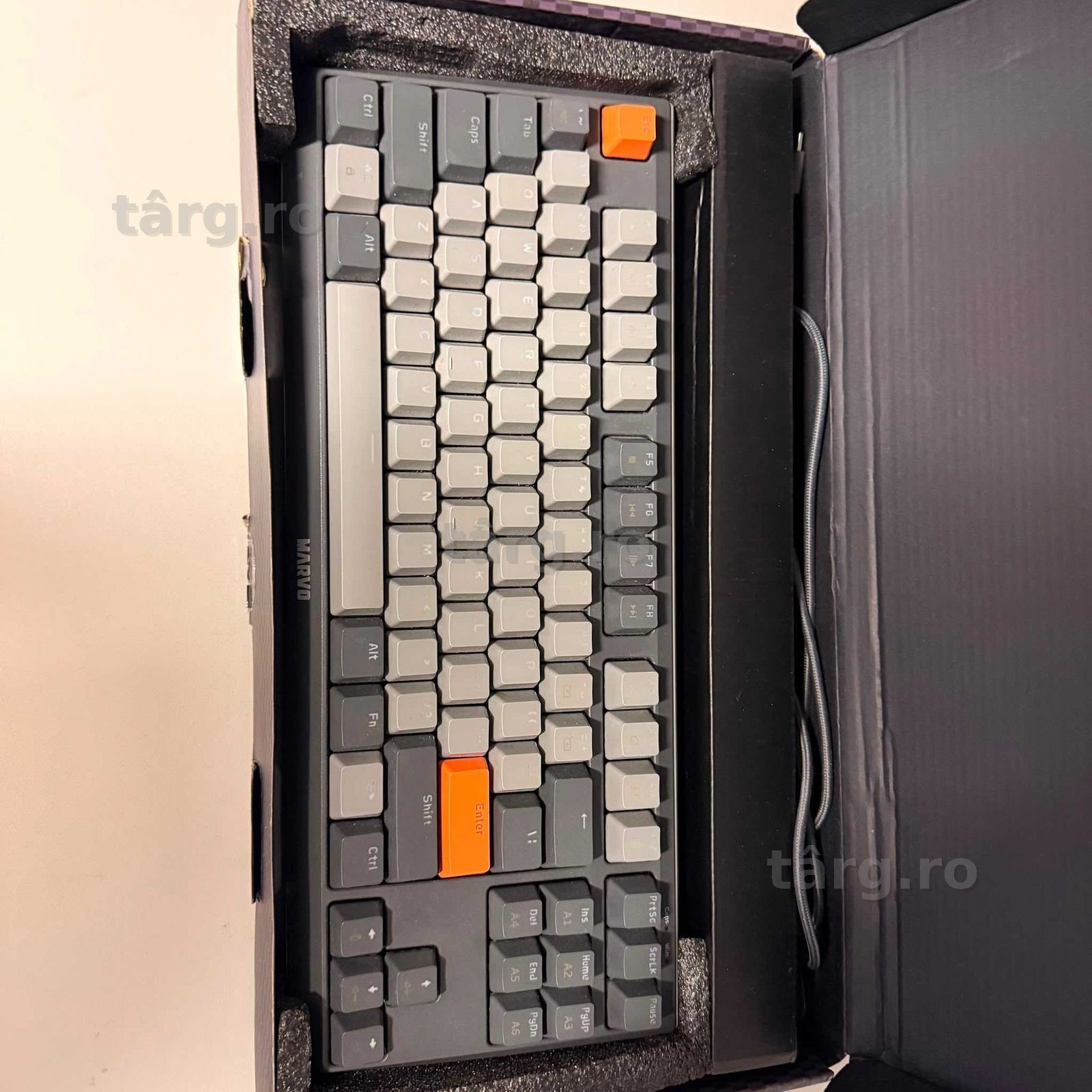 Tastatura Marvo Saber 87 Blue (AG15 Gara 1 B34143.1) Garantie 2 ani! 2