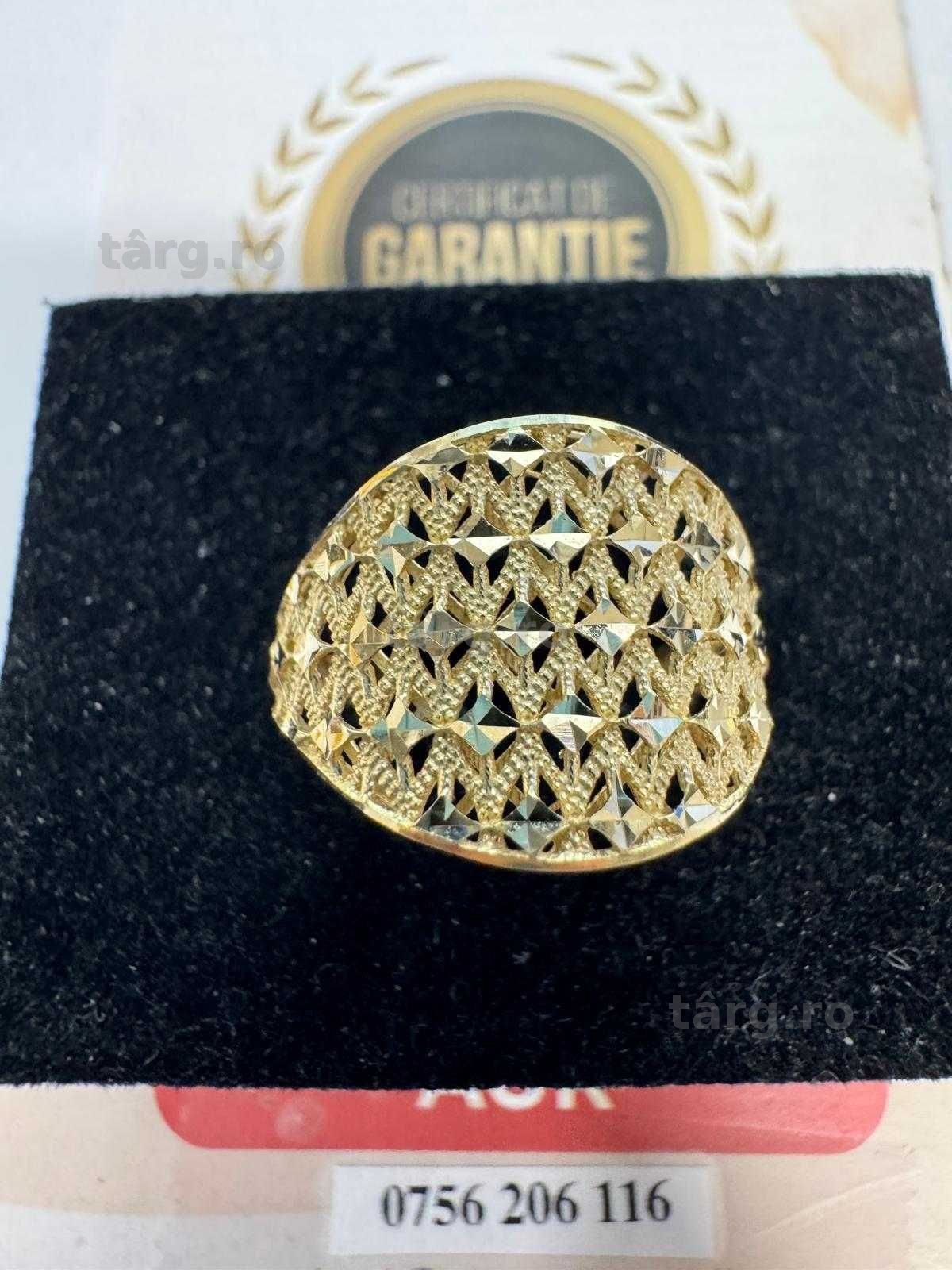 Inel din aur 14k (70001.2/ 10 Pacurari 1) garantie 2 ani! 3
