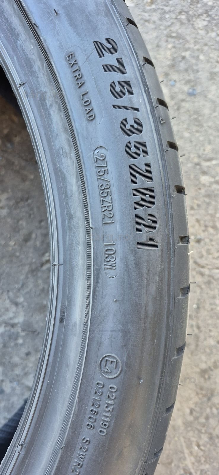 4 anvelope vara noi Kustone 275/35/21,dot 2025.Pretul este pe bucata. 5