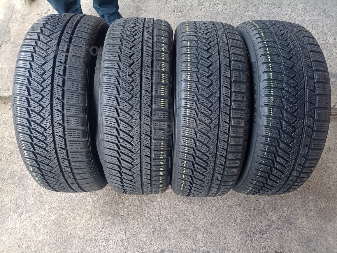 4 anvelope de iarna ca si noi Continental 215/50 R18 dot 3018
