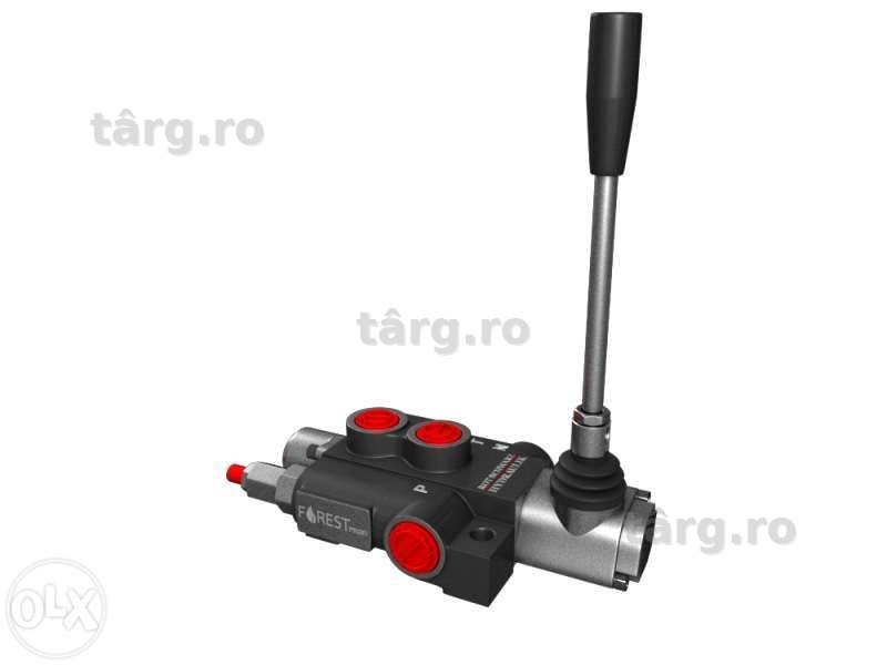 Distribuitor hidraulic monobloc 1 sectiune 80 l/min 1/2"