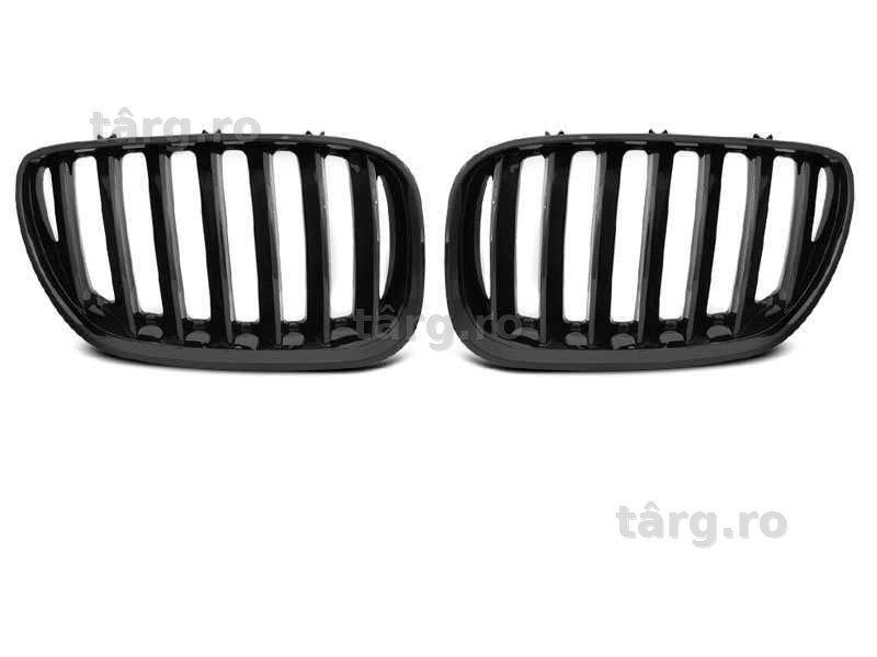 Grile BMW X5 E53 LCI 04-06 negru lucios