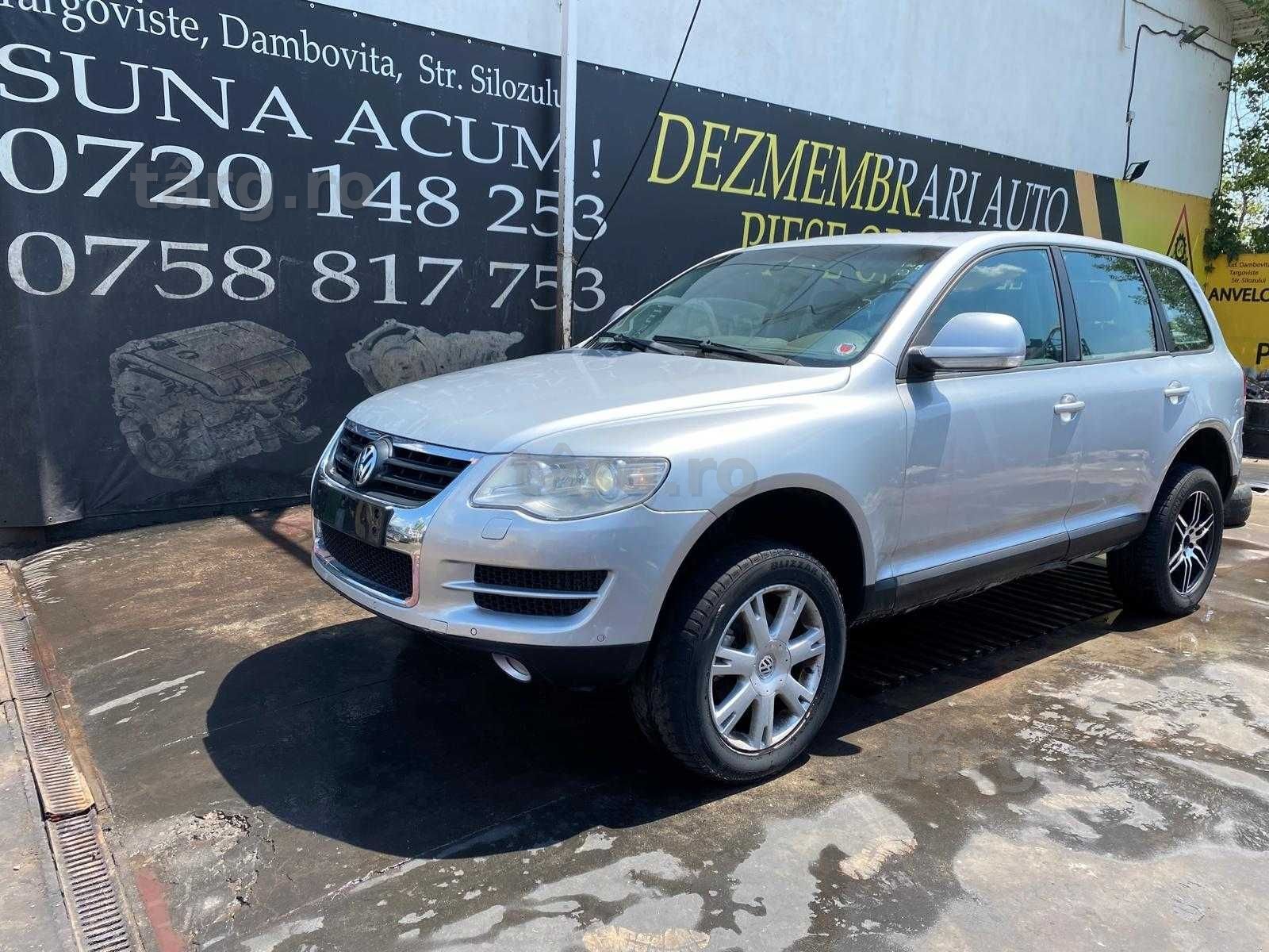 Dezmembrez TOUAREG 7L facelift 2.5 BPE euro 4/bara fata/capota/far/usa