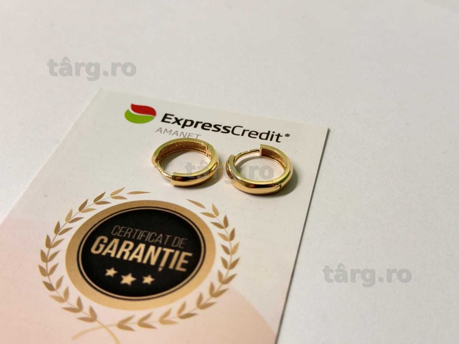 Cercei aur 14K 3.16g (B.60644 Tatarasi) Garantie 2 ani 2